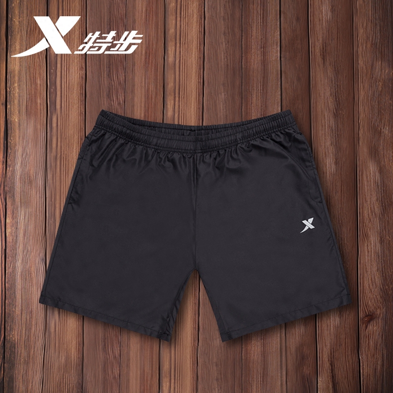 Xtep Sports Pants Ice Silk Shorts Men's Summer Running Pants Official official store Quick-Drying Five-Point Shorts