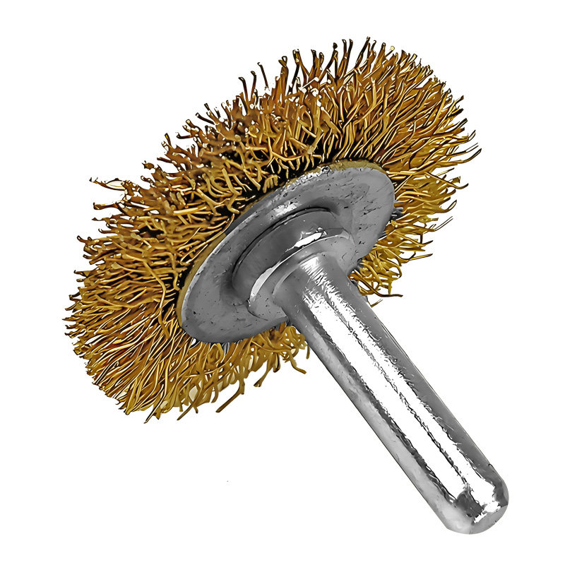 Wire Brush Grinding Head for Electric Drill, Bowl-Shaped T-Type Wire Wheel for Rust Removal, Polishing, and Wood Finishing