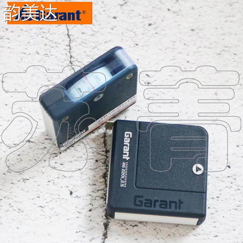 Кнопки Smart 韵美达德国原装霍夫曼garant带观察窗袖珍便携式卷尺带长2.5米带宽8毫米 垫垫