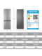 Haier Commander 180L refrigerator household double-door small refrigerator two-door three-door multi-door rental dormitory medium-sized