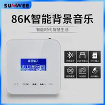 Mini Bluetooth Home Background Music Horn Controller Host Embedded Power Amplifier Switch Panel TF Card USB