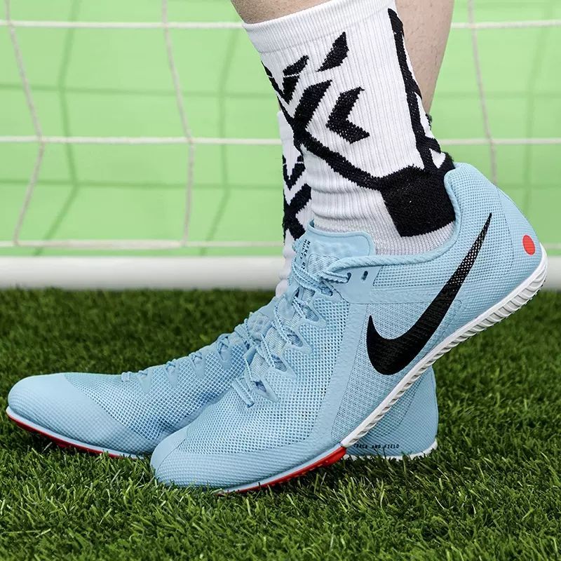 Nike Zoom Rival Multi M10 Professional Track and Field Sprint Running Shoes Dc8749-400 Nike Zoom Rival Multi M10 Professional Track and Field Sprint Running Shoes Dc8749-400