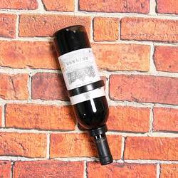 벽걸이 형 와인 랙 복고풍 미국식 단일 병 거꾸로 된 와인 랙 레드 와인 랙 디스플레이 랙