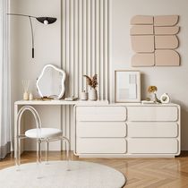 Cream style dressing table bedroom modern minimalist table master bedroom dressing table corner cupboard desk integrated dressing table
