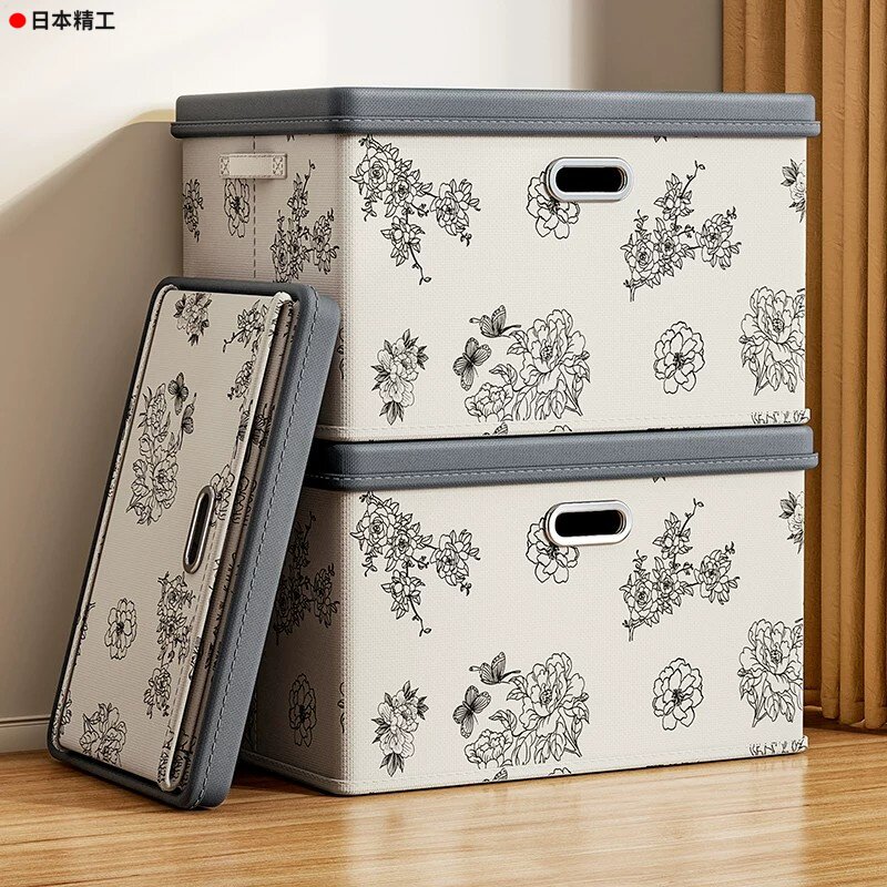 The Japanese Luxury Flowers image, Oxford, collects the Nordic wind-volume clothing pack, folds the collection box.