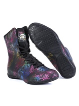 BN FIGHT professional boxing shoes for men and women competition high-top shoes for adults and children wrestling shoes fitness sports training