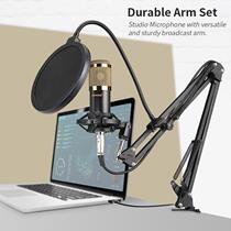 BM800 condenser microphone computer USB anchor equipment shouting microphone recording sound card set 16 microphones