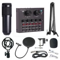 USB-BM800 microphone 192KHz 24Bit computer voice shouting and singing condenser microphone set