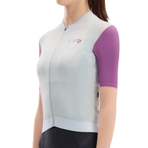 EVR 2024 new cycling jersey short-sleeved womens top summer bicycle road bike breathable sun protection high elastic comfort