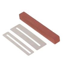 Diapasón de 2 piezas 1 pulidor de lijado para