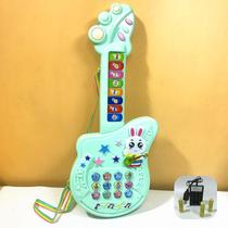 New childrens small guitar multi-functional baby early education music toy 0-1-3 years old 2 girls infant educational enlightenment