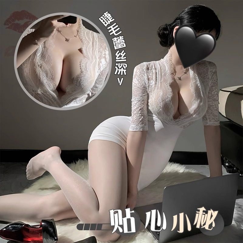 🔥 Super popular cosplaysexy teacher suit: office ol secretary outfit,  transformed into a pure lustful adult