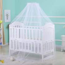 Tongjian Baby Mosquito Net Cover Foldable Floor Standing Baby Bed Mosquito Net with Bracket Umbrella Cover Style Palace Baby Mosquito Net