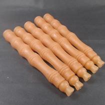 Beef tendon handle diabolo pole handle accessories soft rubber 6 mm long 16 5 cm handle cover bamboo section