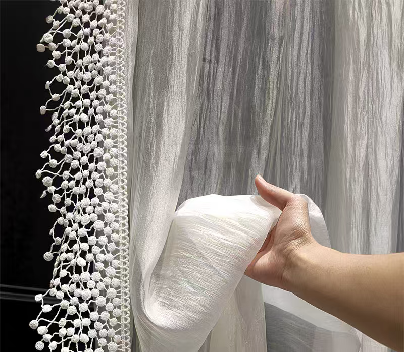Curtain Lace, French Retro Style, Lace Embroidery Accessories, Textile Home Decoration Edges Curtain Lace, French Retro Style, Lace Embroidery Accessories, Textile Home Decoration Edges