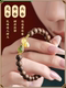 Agarwood Bracelet 여성 공식 플래그십 상점 Zhaocai Hetian Jade Gourd 팔찌