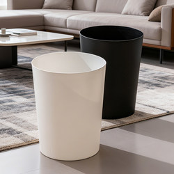 Storage Bucket Trash Can For Home Large Capacity Living Room Kitchen Bedroom Bathroom Toilet Office Press Ring Trash Basket