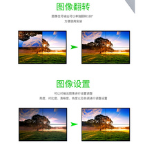 New 4K high-definition screen splicing machine 1 in 4 out LCD TV spliced large screen picture image segmentation processor product