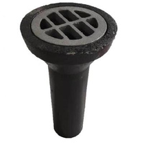 Bridge connection custom embedded parts water through wall rectangular rainwater pipe water cast iron water pipe beam drain U bridge drain pipe roof