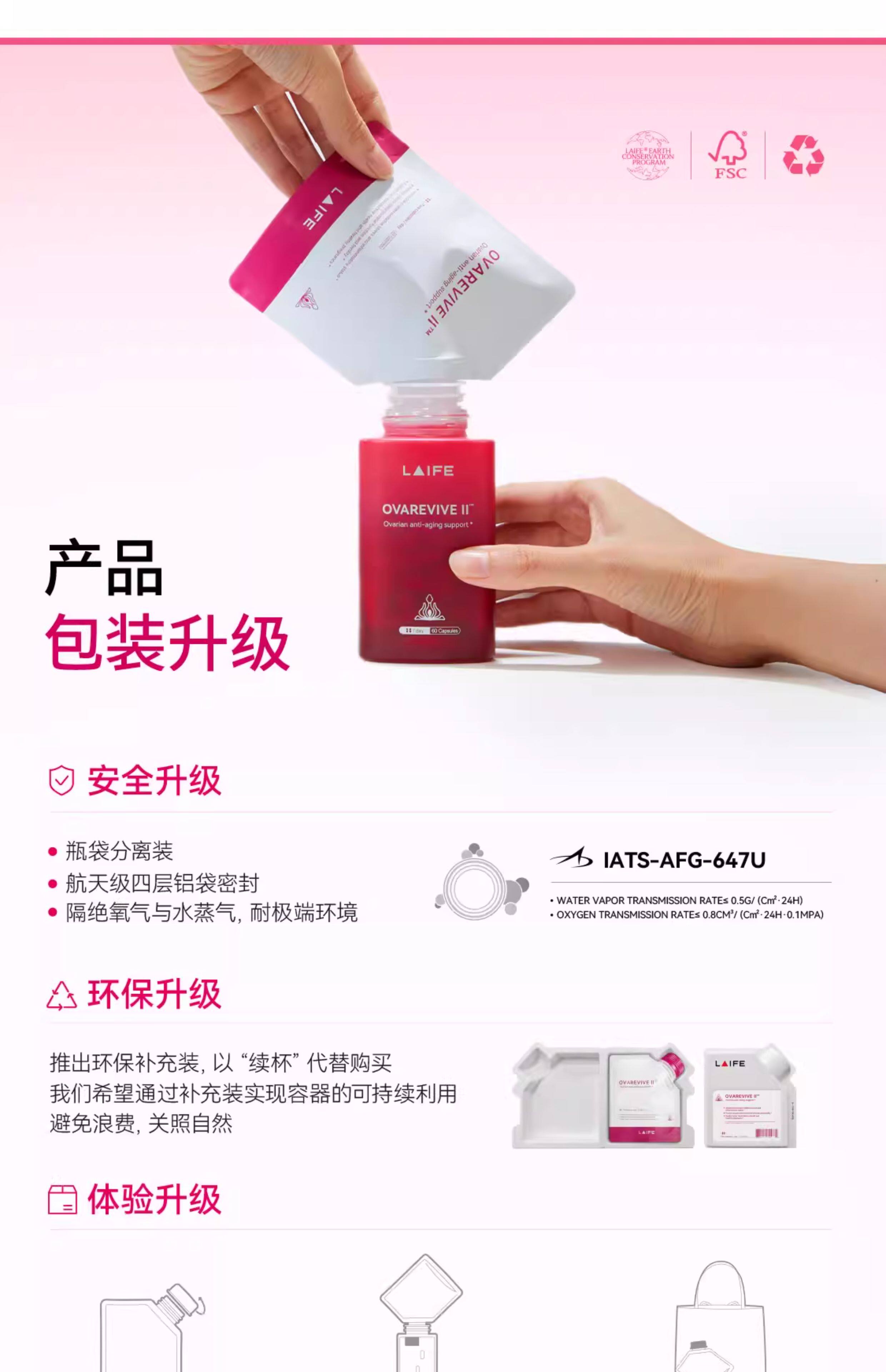 Ovarian maintenance supplement with CoQ10 and Inositol - Taobao product photo 4