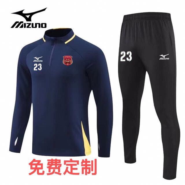 Mizuno, демисезонная быстросохнущая дышащая спортивная футбольная форма для велоспорта, для бега, делается под заказ 