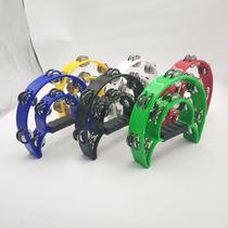 Customized double-layer hand bell KTV entertainment special rhythm hand bell accompaniment hand clap bell Orff percussion instrument