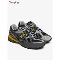 NEW BALANCE NB1906 series black gray and yellow retro sports and leisure mens and womens running shoes M1906NA