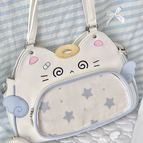 Оригинальная вместительная и большая нейлоновая сумка через плечо для школьников, ноутбук