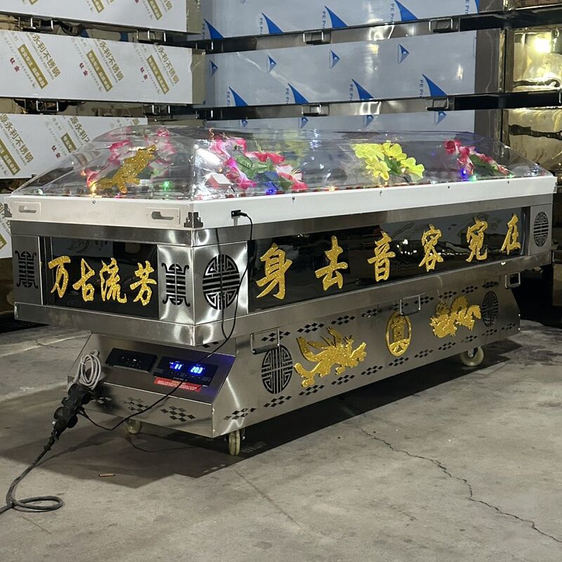 Crystal Coffin, Ice Coffin, Refrigerated Corpse, Frozen Portable Ice Board, Funeral Supplies, Direct Sales from the Manufacturer Crystal Coffin, Ice Coffin, Refrigerated Corpse, Frozen Portable Ice Board, Funeral Supplies, Direct Sales from the Manufacturer