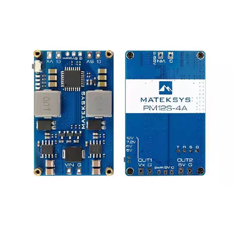 MATEK power module PM12S-4A model aircraft drone step-down voltage regulator Module voltage 9-55V with TVS