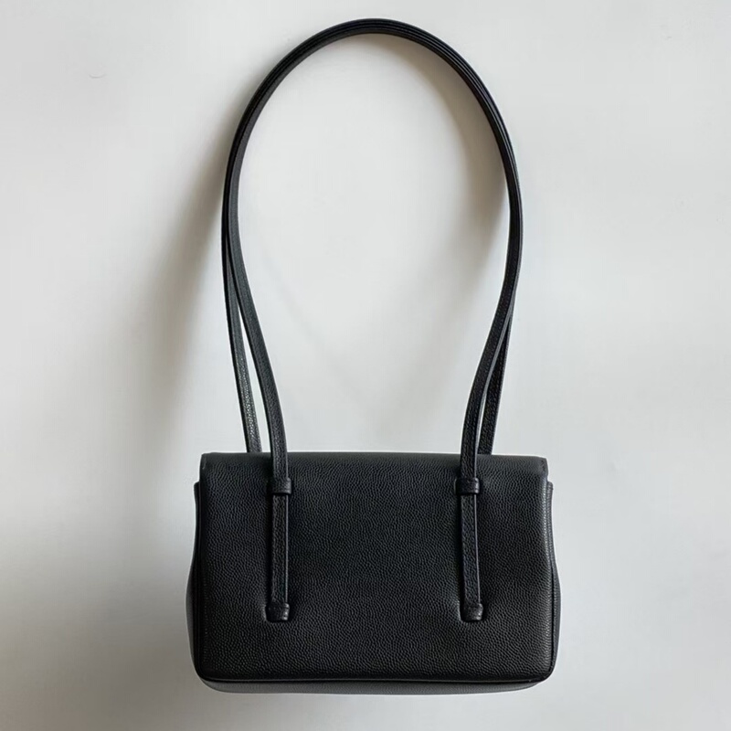 Jennie's Same Style 26P Cowhide Preppy Coco Shoulder Underarm Bag, Handbag, Baguette Bag, Flap Bag, Makeup Bag