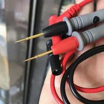 Frozen-plated A00 pen extra-tip gold anti-digital multimeter head line slender meter pen 20 centimeter pen meter 0910 copper needle V