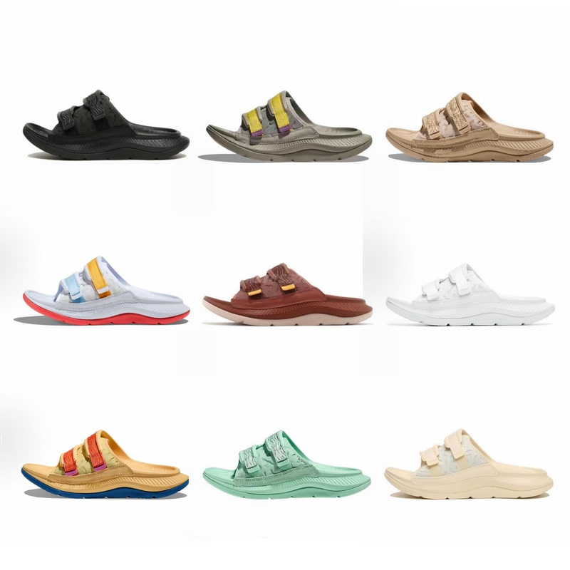 [Premium Selection] Hok New Recovery Mule Comfortable Slippers Ora Lightweight Sandals for Men and Women