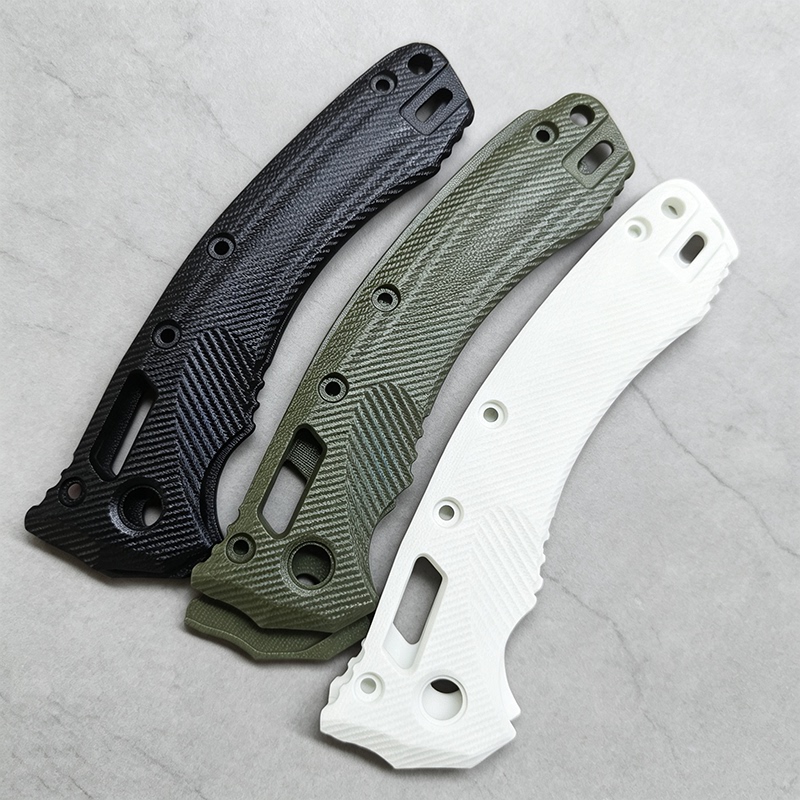 Bumblebee Micro Technology Edc Amphibious G10 Edition Tool Accessories Cpm-3V Imported Handle Cover and Bottom Cover Bumblebee Micro Technology Edc Amphibious G10 Edition Tool Accessories Cpm-3V Imported Handle Cover and Bottom Cover