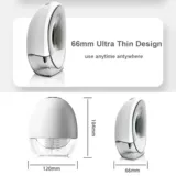 Новая портативная носимая грудная насоса руками бесплатно электрическая грудь