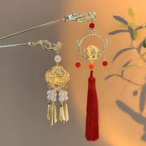 Chinese Lantern Hair Pin Clips Hair s LED Light Hair Accesso