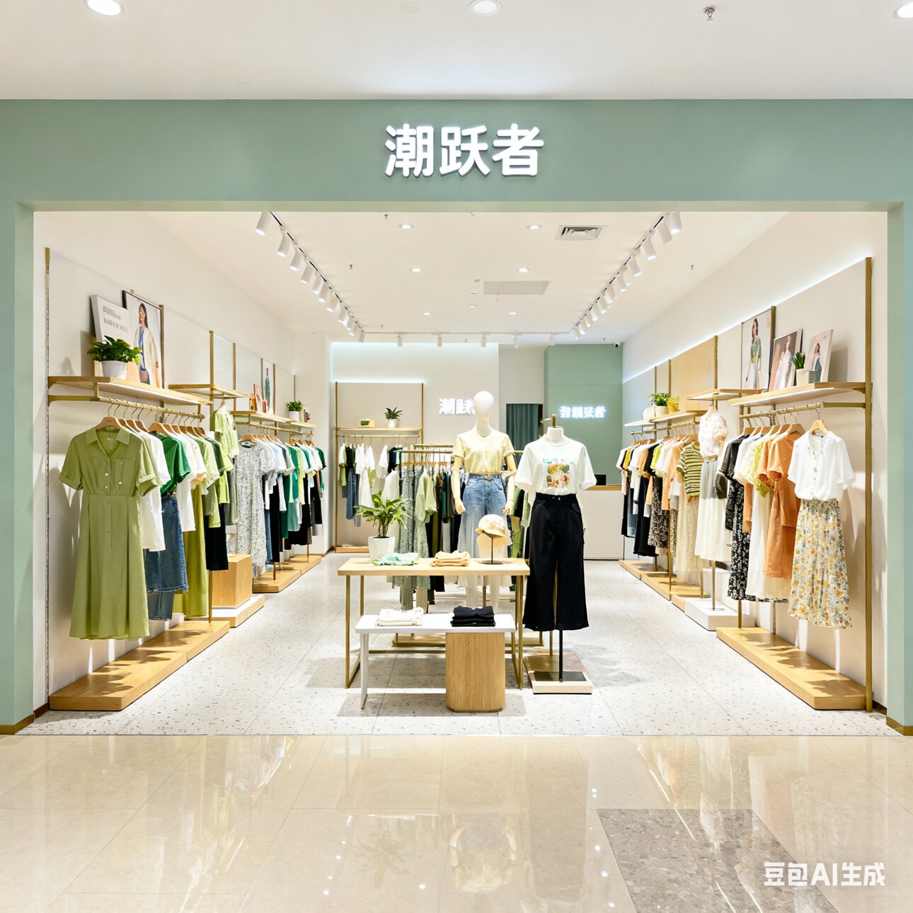 潮跃者女装店铺