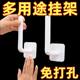 L-shaped hole-free hook without marks and strong self-adhesive hook kitchen without dead corners multi-function storage rack high viscosity adhesive hook
