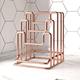 Multifunctional storage rack cutting board rack Countertop rack chopping board pot lid storage rack cutting board placement rack kitchen
