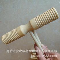 Olff percussion instrument smooth waxed double loud barrel loud drum music class teaching aids high bass double loud drum set