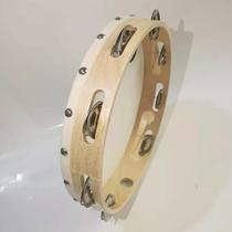 4 6 7 8 9 10-inch birch sheepskin tambourine Orff percussion instrument sheepskin nail tambourine customization