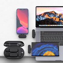 Wireless Lavalier Microphone Mobile Phone Outdoor Computer Radio Bluetooth 2 4G Mini Microphone Customized