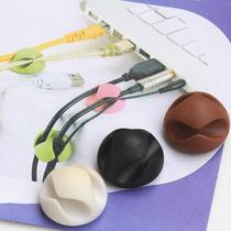 Desktop charging cable holder wire holder usb electrical cable manager hub customization