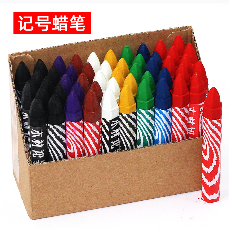 Wood marker crayon Stone crayon Large crayon Red black crayon Rough surface large character pen