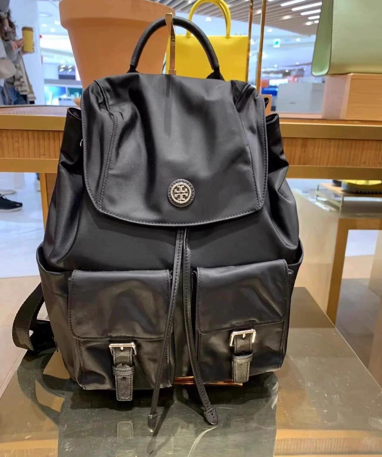 Tory Burch, нейлоновый рюкзак для мужчин и женщин для отдыха, США