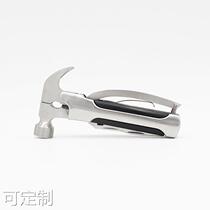 Stainless steel multifunctional claw hammer window breaking hammer small outdoor life-saving safety hammer tool hammer