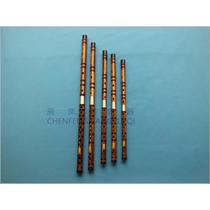 Bamboo flute double-plugged copper inlaid pipeline student flute pipe pipe instrument accessories of the velvet bag China made custom