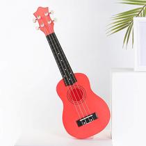 Jukrieri enfant de 21 pouces de couleur petite guitare mini instrument de formation de débutant petit jeu à quatre cordes à faire