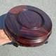 Laos rosewood crafts ornament base solid wood vase round low stool crafts base Cochin Dalbergia