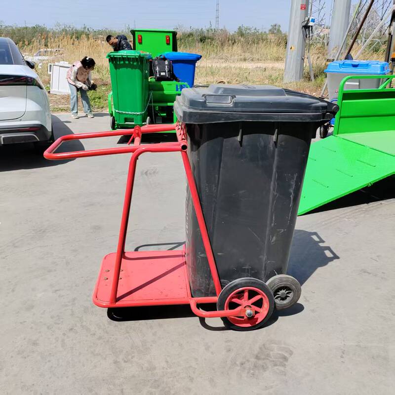 Luhuan 240L Trash Can Hand-Pushed Garbage Truck, Human-Powered Trash Transfer Vehicle, Convenient, Fast, and Affordable Luhuan 240L Trash Can Hand-Pushed Garbage Truck, Human-Powered Trash Transfer Vehicle, Convenient, Fast, and Affordable